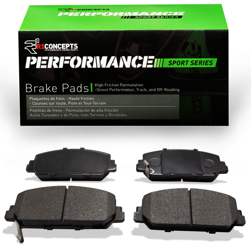 Honda Accord Brake Pads - Front - R1 Concepts - Performance Sport - `13-`22